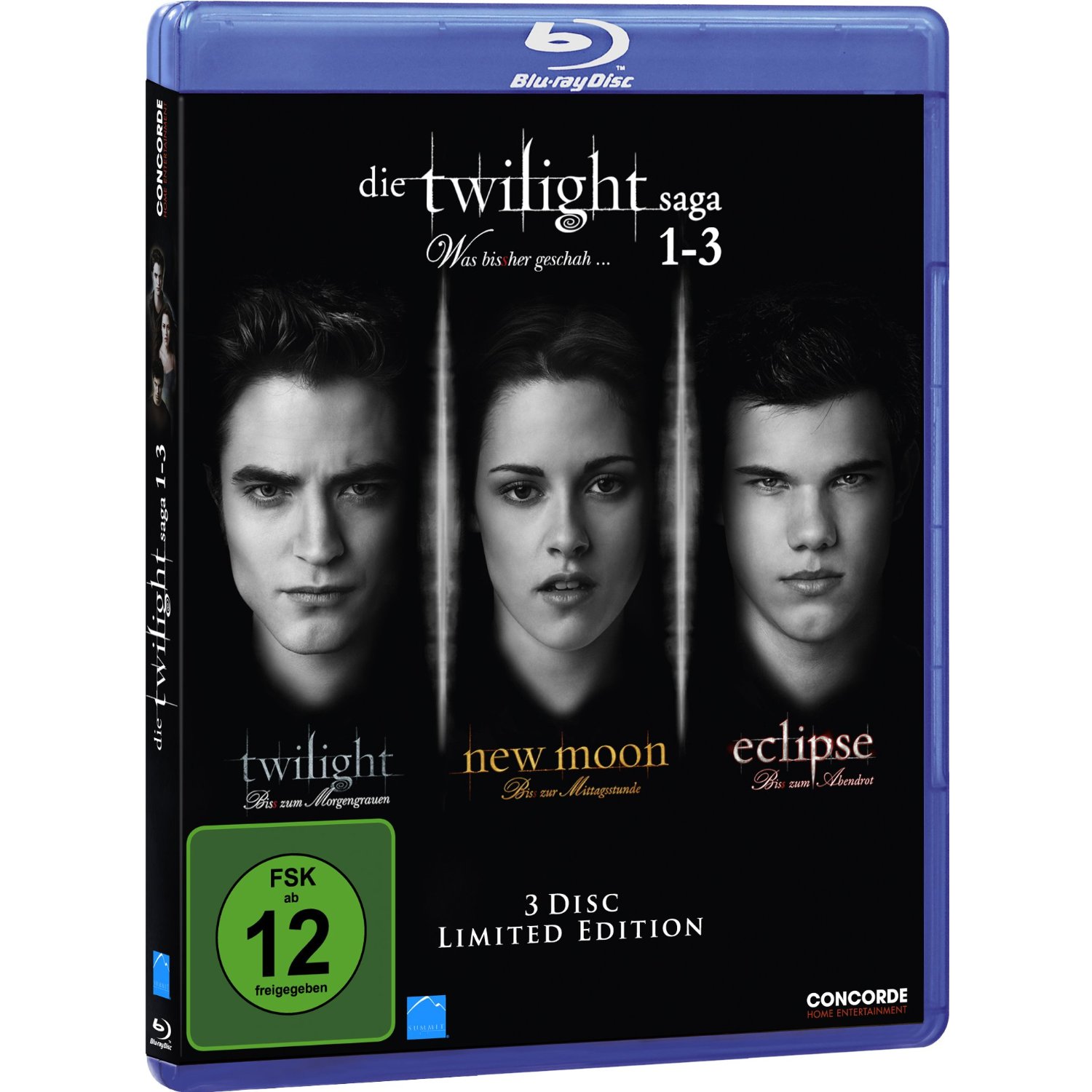 Twilight 1-3 Bluray