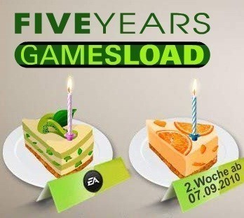5 Jahre Gamesload: Hammer Angebote zum Jubiläum