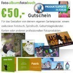 FotoalbumFotobuch.de Gutschein im Wert von 50 EUR für 25 EUR
