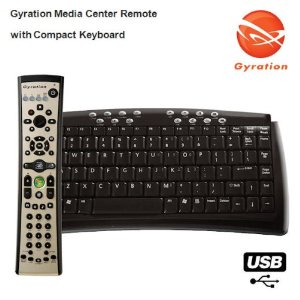 Gyration - In-Air-Maus-Fernbedienung und kompakte Funk-Tastatur