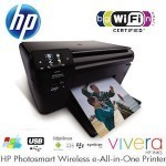 HP Photosmart CN245B All-in-One Farbdrucker für 59 EUR