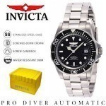 Invicta 8926 Pro Diver wasserdichte Automatik-Herrenarmbanduhr für 75,90 EUR