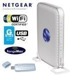 Netgear RangeMax WPN824 Wireless Router + USB-Dongle für 25,90 EUR