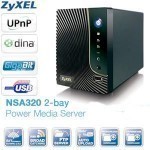 ZyXel 2-Bay NAS und Power Media Server NSA320 für nur 96 EUR