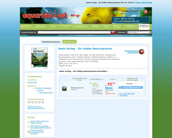 aquaristic.net Webseite