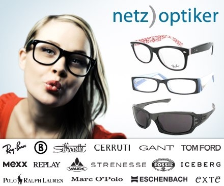 DailyDeal: hochwertige Brillen von Netzoptiker für 15 statt 40 EUR