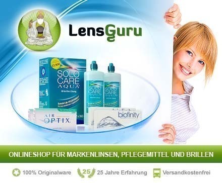 DailyDeal: 19 statt 50 EUR für Kontaktlinsen von LensGuru