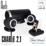 Roth Audio Charlie 2.1 Lautsprechersystem für 126 EUR bei iBOOD