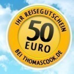 Thomas Cook Reisegutschein im Wert von 50 EUR für 7,50 EUR