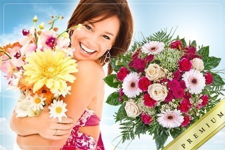 Verschenke Blumen für 7,50 EUR statt 15 EUR zum Muttertag