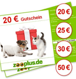 Zooplus Geschenk-Gutscheine